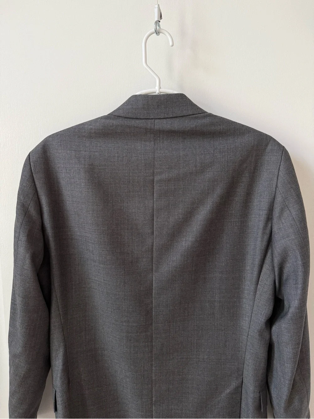 Michael Kors 100% Wool Vitale Barberis Canonico Blazer in Charcoal Gray